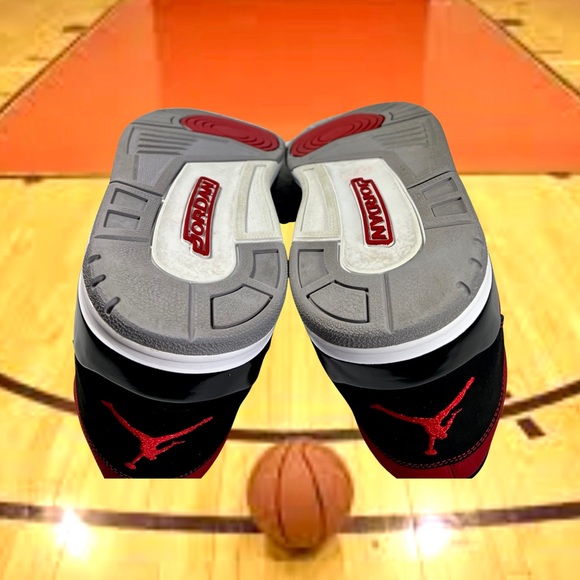 Nike Air Jordan Flight Club 90 Size 15 Men's Basketball Shoes Red 602661-601 - Picture 11 of 12